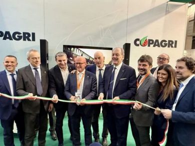 La Pietra inaugura lo spazio espositivo di Copagri a Fieragricola