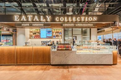 Caffetteria, aperitivo e negozio: a Linate debutta Eataly Collection