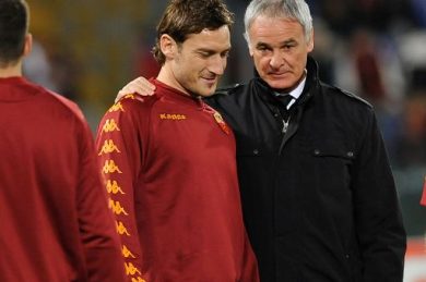 Calcio, Totti-Roma, Ranieri per il ritorno: “I Friedkin ci pensano”