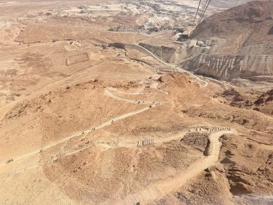 Masada, la fortezza nel deserto dell’attesa