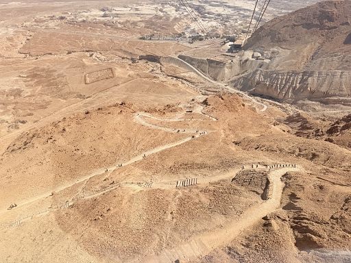 Masada, la fortezza nel deserto dell’attesa