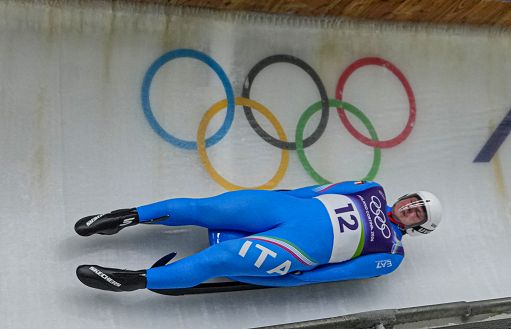 Milano-Cortina, Fischnaller di bronzo nello slittino