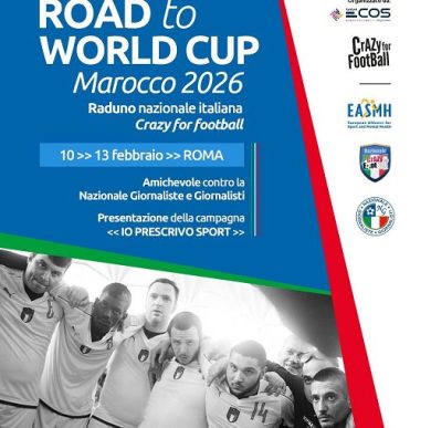 Crazy for Football riparte da Roma, e guarda a Mondiale in Marocco