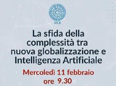 Globalizzazione e Intelligenza Artificiale, domani dibattito a Roma
