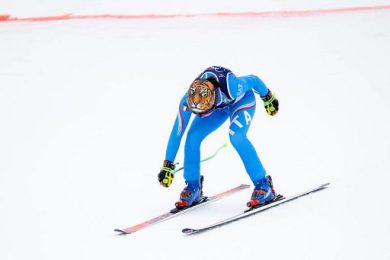 Milano Cortina, Brignone in testa nella prima manche del gigante