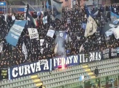Calcio, Cremonese-Napoli: 20 Daspo per 50 anni complessivi