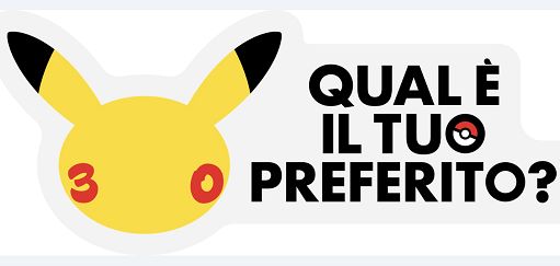 Pokémon, per i 30 anni la campagna “Qual è il tuo preferito?”