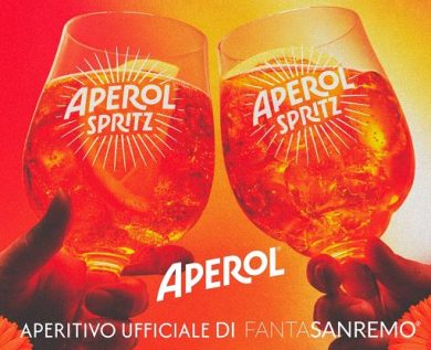 Aperol è l’aperitivo ufficiale del “FantaSanremo 2026″