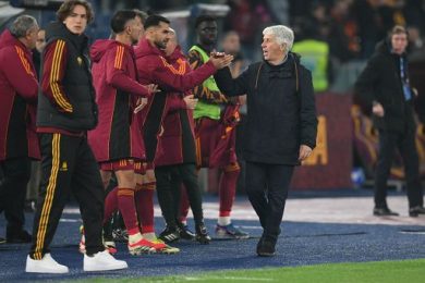 Calcio, vince la Roma di Gasperini: Champions si decide alla fine