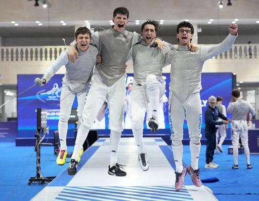 Scherma, Europei Giovani, oro  e argento per le squadre azzurre