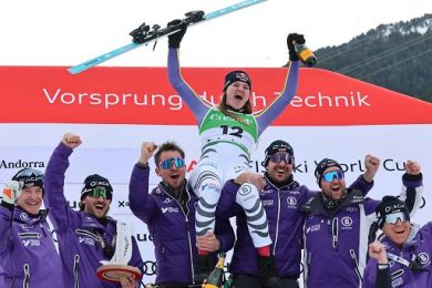 Sci, nel SuperG di Andorra vince Aicher, 15ma Brignone