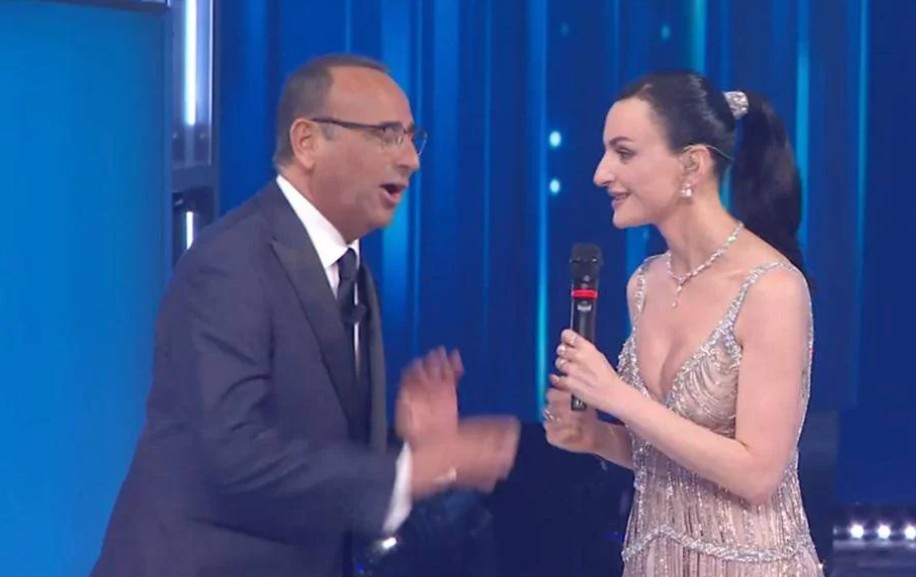 Arisa e lo scherzo a Carlo Conti per il Fantasanremo - Adnkronos