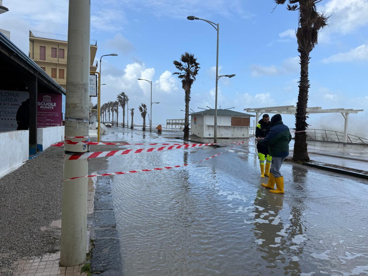 Capo d'Orlando maltempo 13 febbraio 2026 - foto Comune