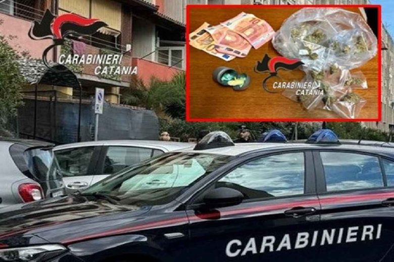 Smantellata rete dello spaccio a Catania, arrestati due giovani pusher
