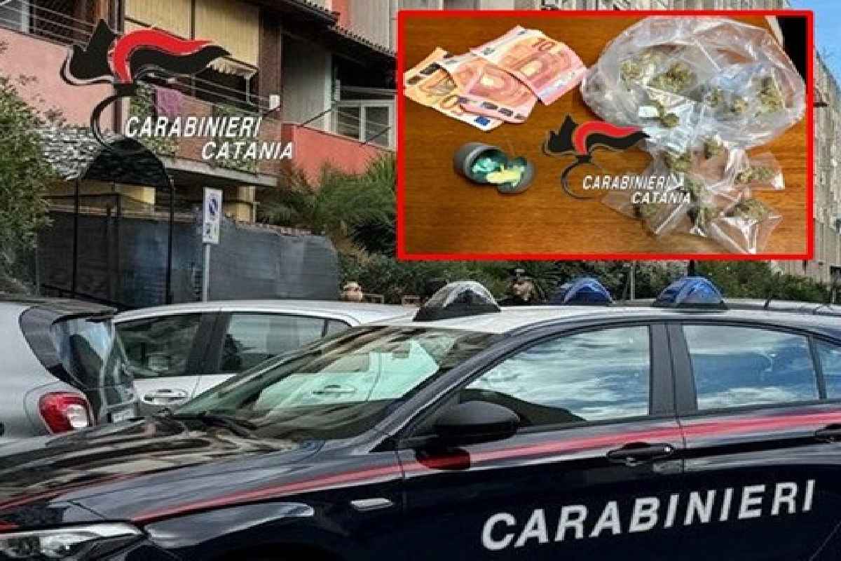 Smantellata rete dello spaccio a Catania, arrestati due giovani pusher