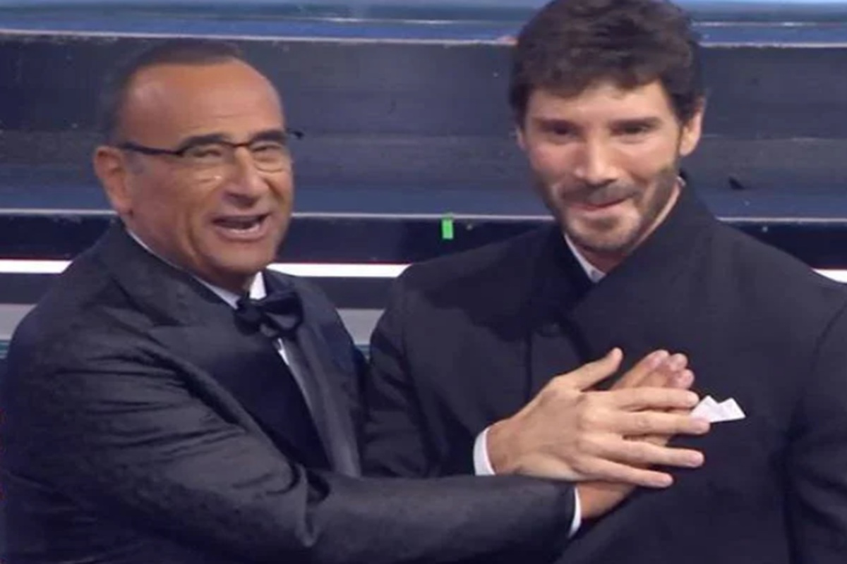 Carlo Conti e il passaggio di testimone a Stefano De Martino - Adnkronos