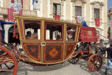 VIDEO | Sant’Agata in diretta, inizia la festa e sfila la Carrozza del Senato