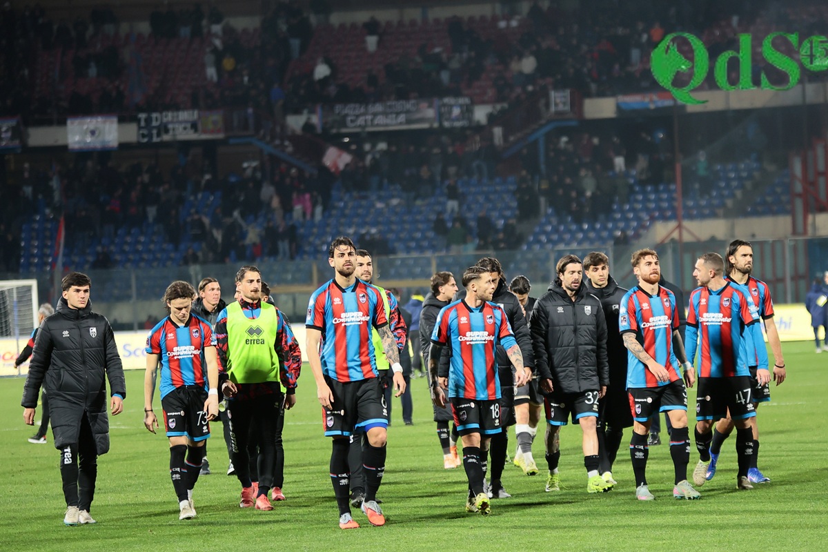 Catania-Cerignola, gli etnei pareggiano 0-0 e precipitano a -8 dalla vetta: la fotogallery