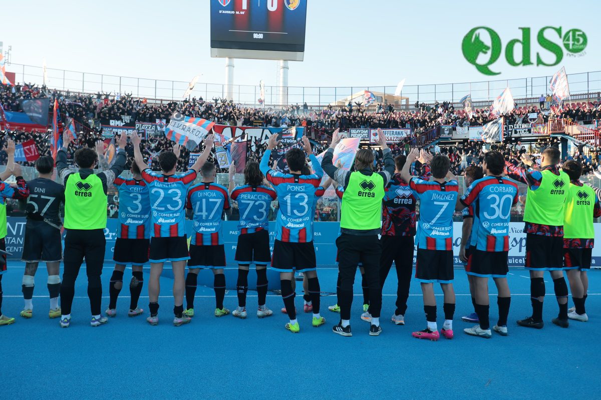 Catania-Giugliano 1-0, la fotogallery: gli scatti più belli dal “Massimino”