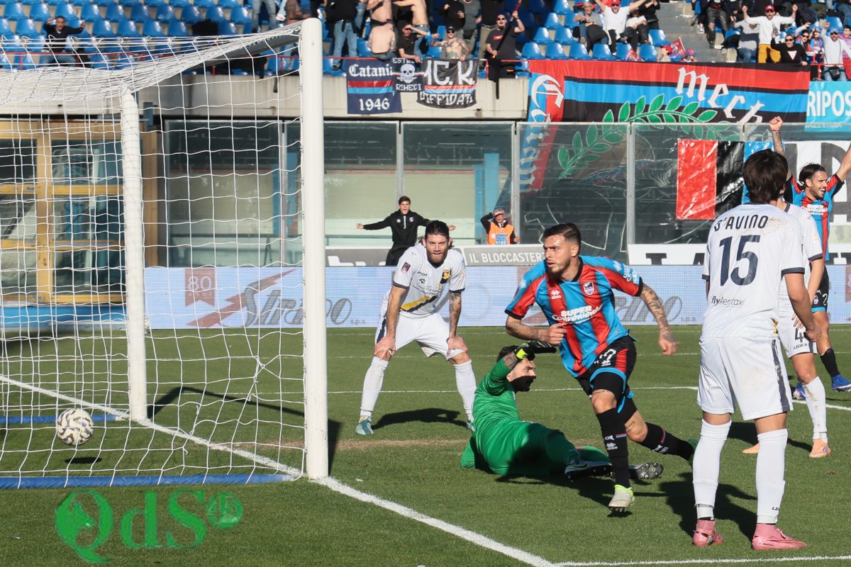 Catania-Giugliano 1-0, la fotogallery: gli scatti più belli dal “Massimino”