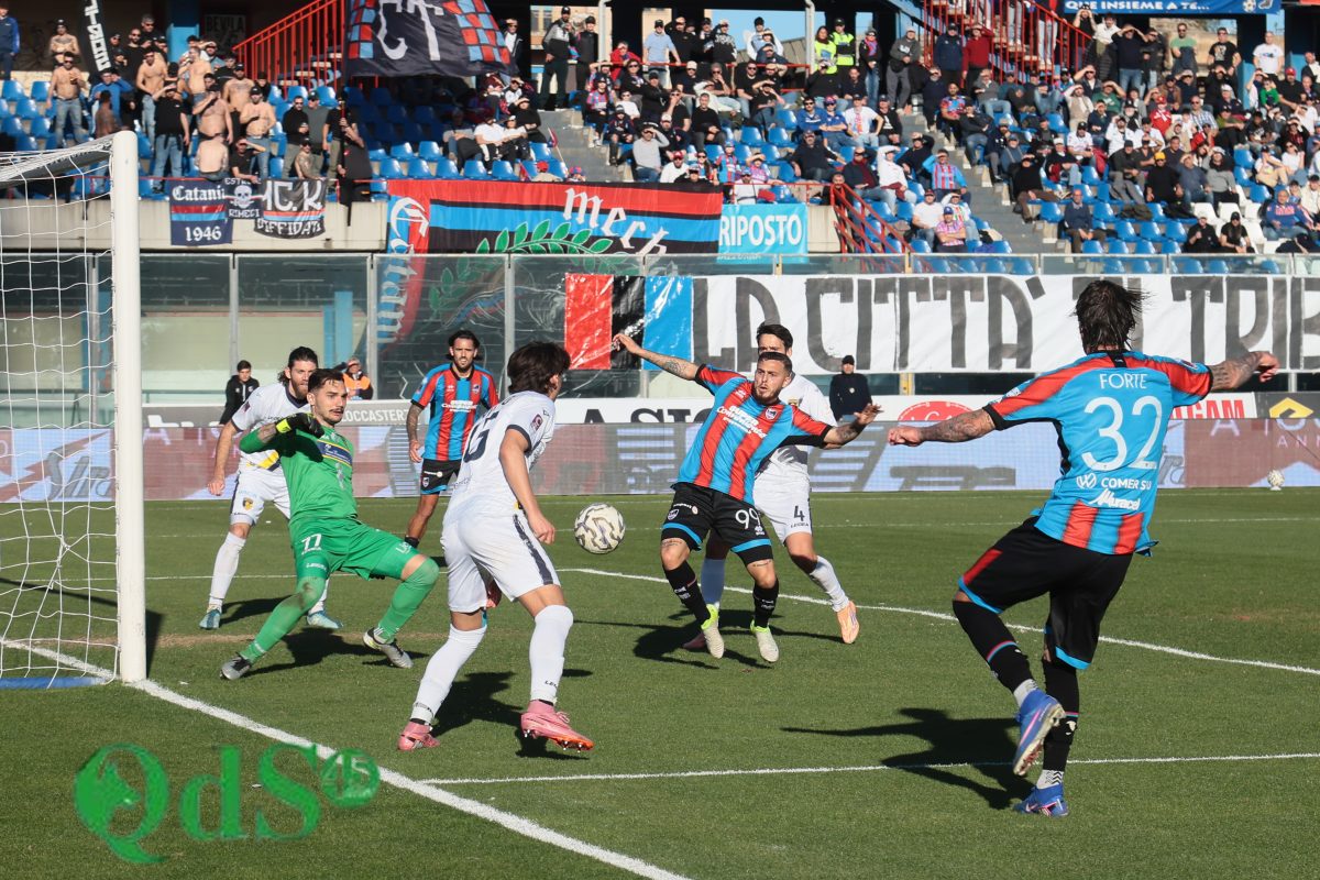 Catania-Giugliano 1-0, la fotogallery: gli scatti più belli dal “Massimino”