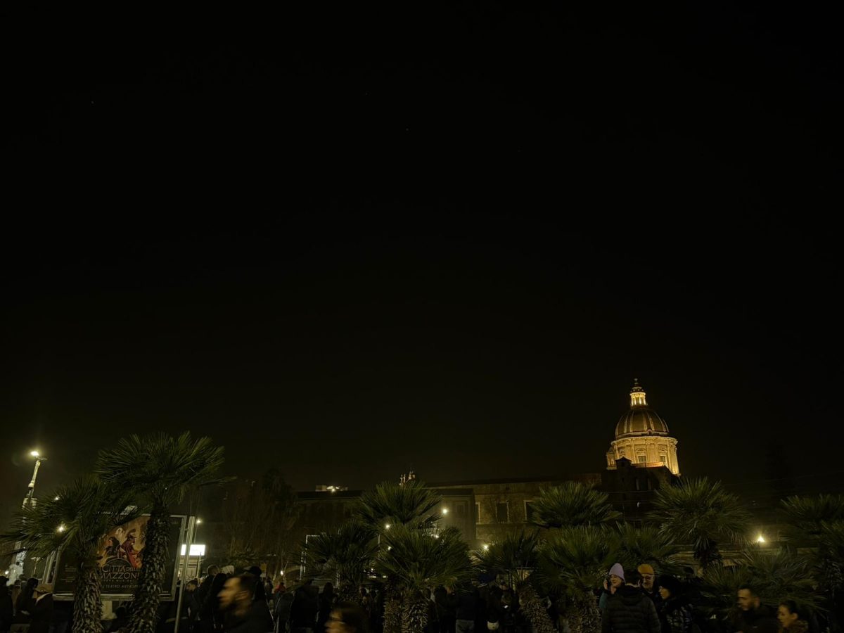 VIDEO e FOTO | Lo spettacolo della “Sira O Tri”, i fuochi per Sant’Agata