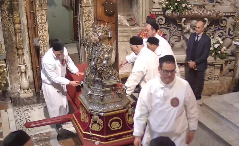 Dopo la messa, la chiusura del Sacello di Sant'Agata - Arcidiocesi