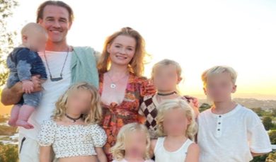 James Van Der Beek, la famiglia distrutta e senza soldi: via alla raccolta fondi per moglie e figli