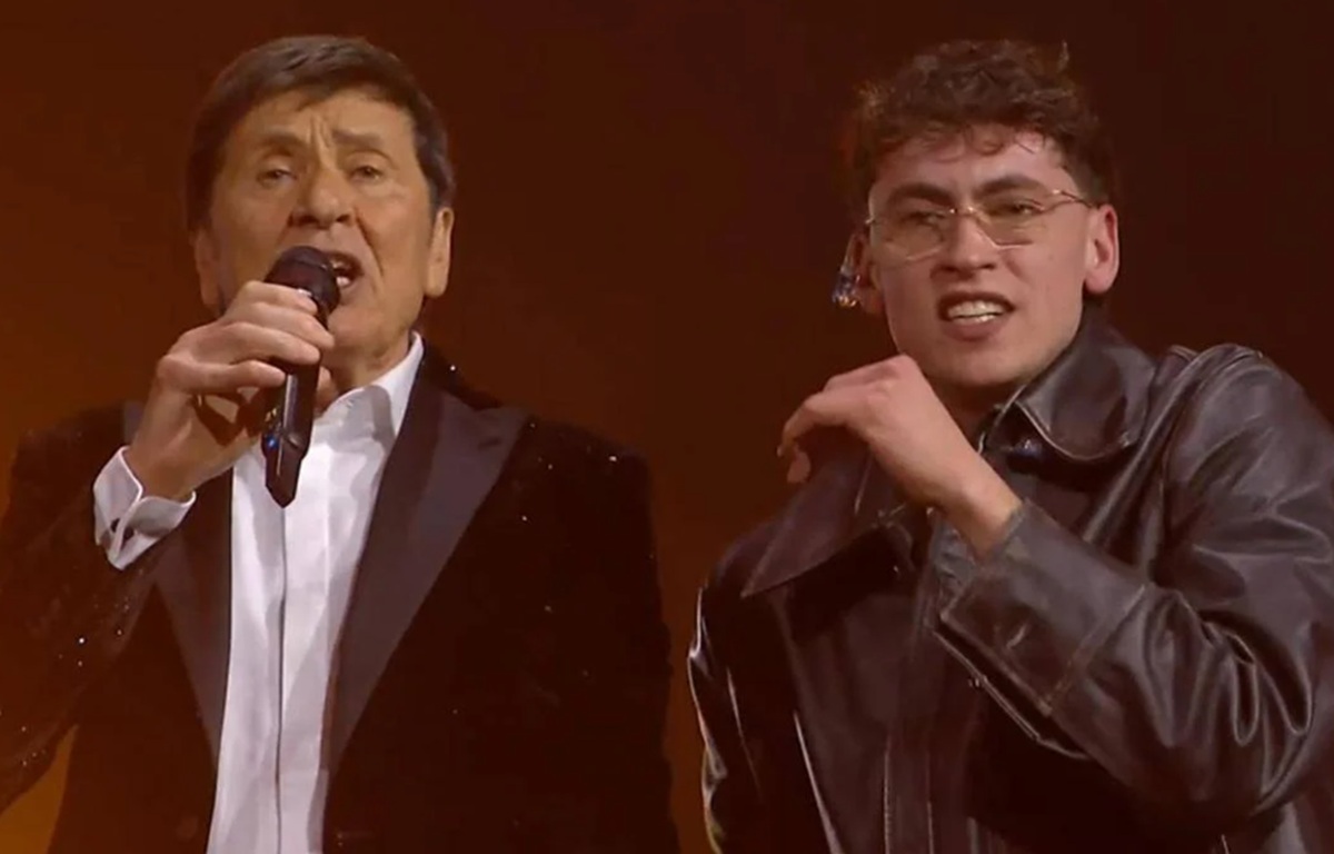 Gianni Morandi a sorpresa canta con il figlio Tredici Pietro a Sanremo 2026 - Adnkronos