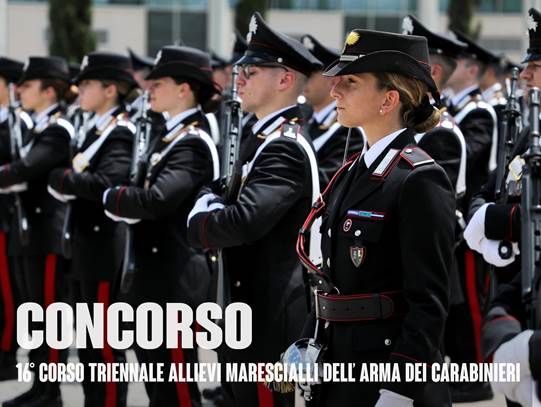 Concorso per entrare nei Carabinieri, si cercano 898 Allievi Marescialli: il bando ed i requisiti