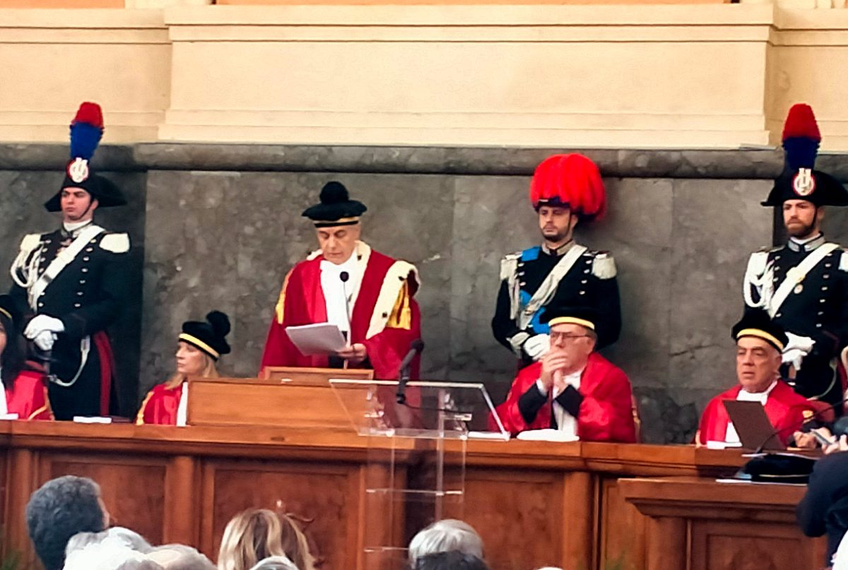 Il futuro della giustizia, la lotta alla criminalità e allo spaccio: la relazione che apre l’anno giudiziario di Messina