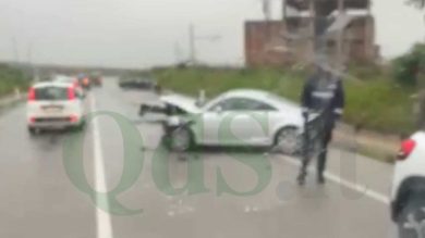 Violento schianto sulla SS189 nell’Agrigentino: due feriti e disagi nel traffico