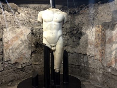 Torna alla luce il Portico dell’Atleta. Oltre 700 visitatori all’inaugurazione