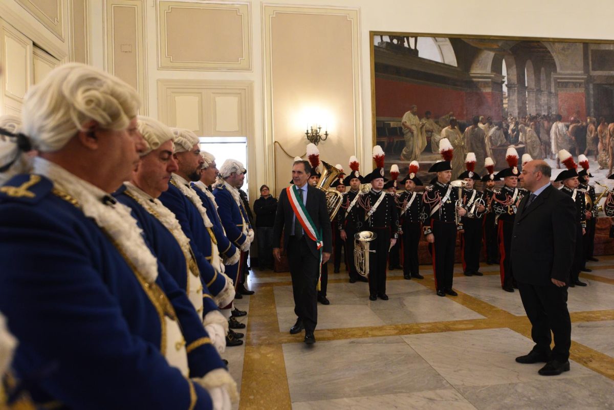 L'inizio delle celebrazioni agatine e la Carrozza del Senato - FB, Comune di Catania