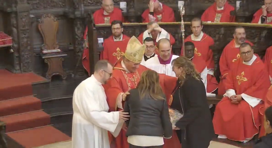 Pontificale Sant'Agata 2026 - screen da video dell'Arcidiocesi di Catania 2