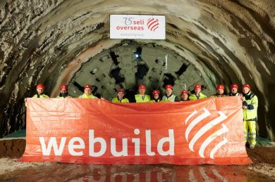 Raddoppio ferroviario Messina-Catania, completati i lavori di scavo della prima galleria