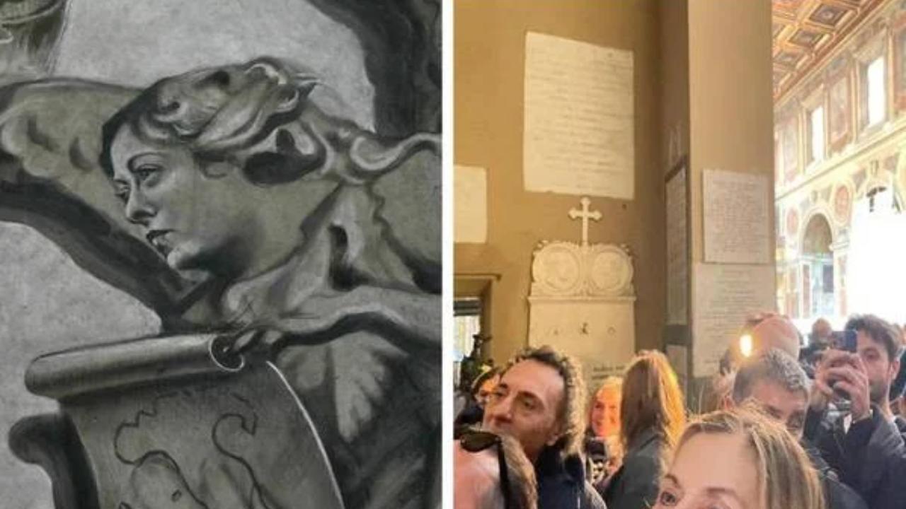 L’affresco che somiglia a Giorgia Meloni: a Roma turisti in massa per vedere l’opera dal vivo L’affresco che somiglia a Giorgia Meloni: a Roma turisti in massa per vedere l’opera dal vivo