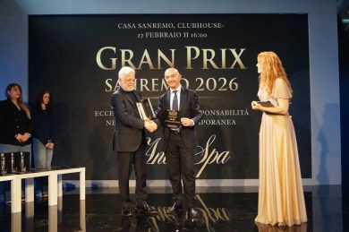 Festival di Sanremo 2026: tre premi ad Anas per “L’impegno nello sviluppo della mobilità del Paese e la sicurezza stradale”