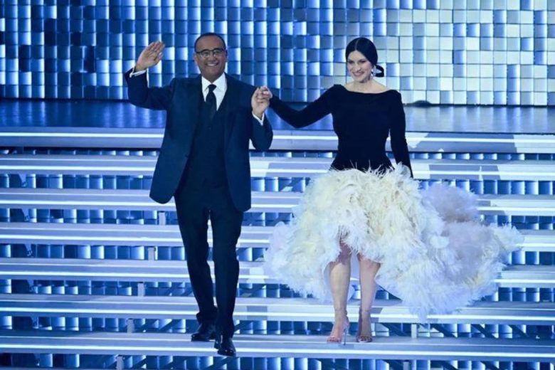 Sanremo, ascolti quarta serata: 10,7 milioni di spettatori. Totalizzato 65,6% di share