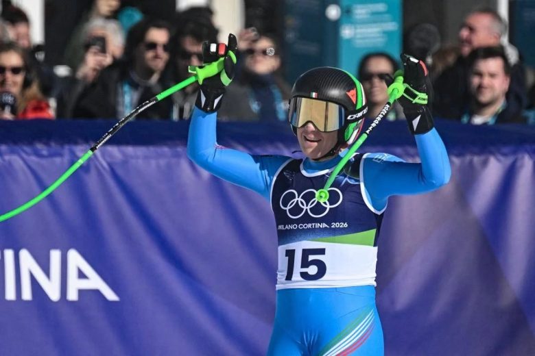 Milano Cortina 2026, Goggia è bronzo nella discesa. Brutta caduta per Vonn
