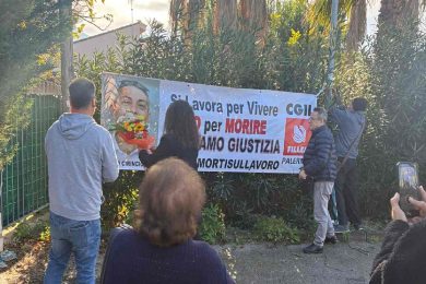 Morti sul lavoro, una stele di marmo nel Palermitano in ricordo di Mario Cirincione