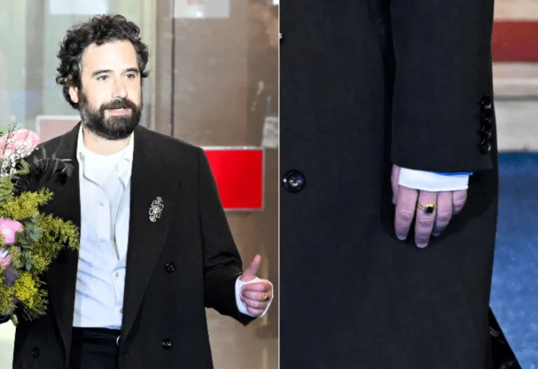 Sanremo, Tommaso Paradiso con la mano fasciata al green carpet: cosa è successo