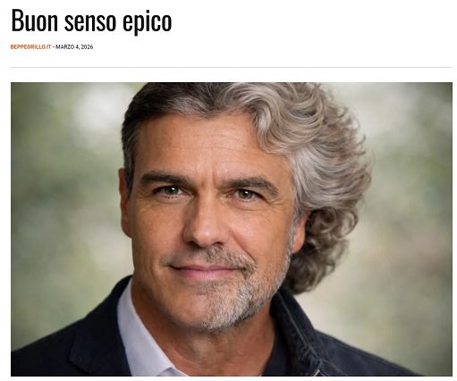 Iran, Grillo torna ed elogia Sanchez: buon senso epico