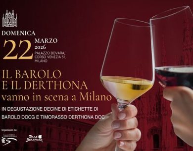 Vino, Barolo e Derthona a Milano: il 22 marzo la quinta edizione