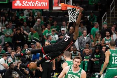 Basket Nba, pazzesco Bam Adebayo: 83 punti contro i Wizards