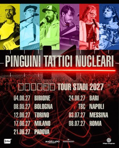 I Pinguini Tattici Nucleari di nuovo alla conquista degli stadi