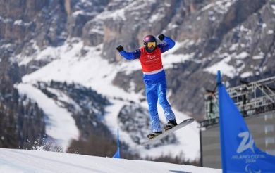 Luchini e Perathoner oro nello snowboard alle Paralimpiadi