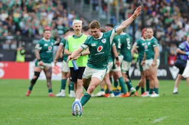 Rugby, l’Irlanda travolge la Scozia e spera nel Sei Nazioni