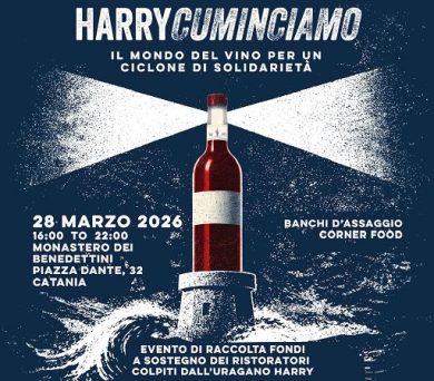 ”Harrykuminciamu”: degustazione solidale il 28 marzo a Catania