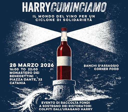 ”Harrykuminciamu”: degustazione solidale il 28 marzo a Catania